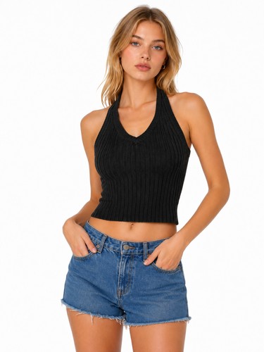 Weste crop top frauen - crop,