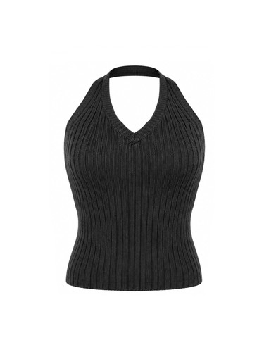 Weste crop top - weste, frauen