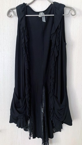 Tredy longweste mit spitzen - tredy,