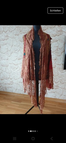 Boho weste aus - aus, kaschmir